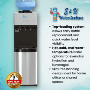 Top Load Hot and Cold Water Cooler by Brio